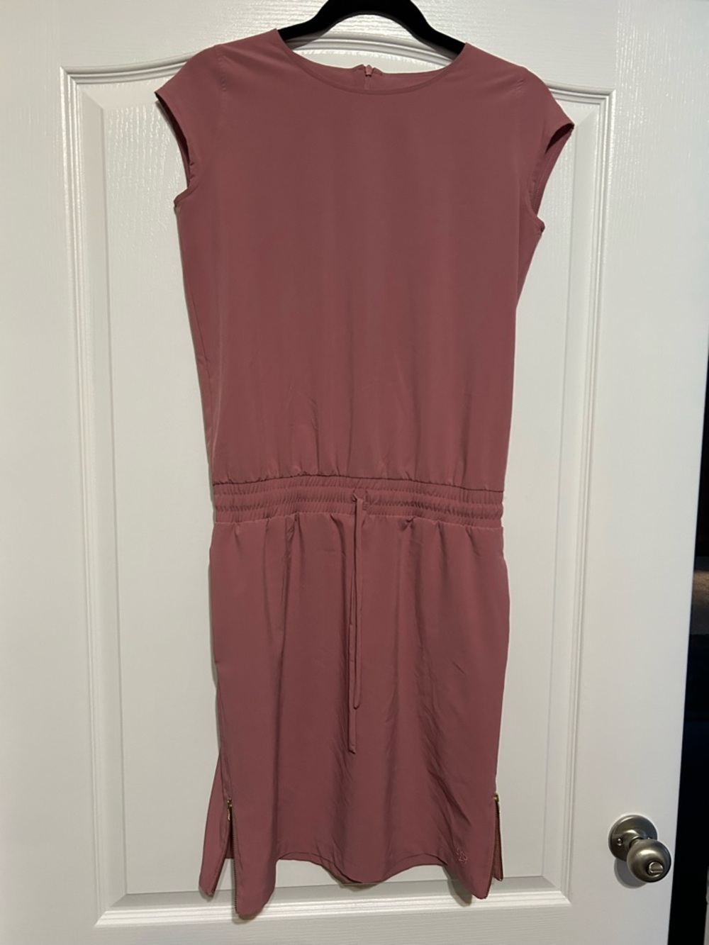 Albion Mauve Pink Midi Dress